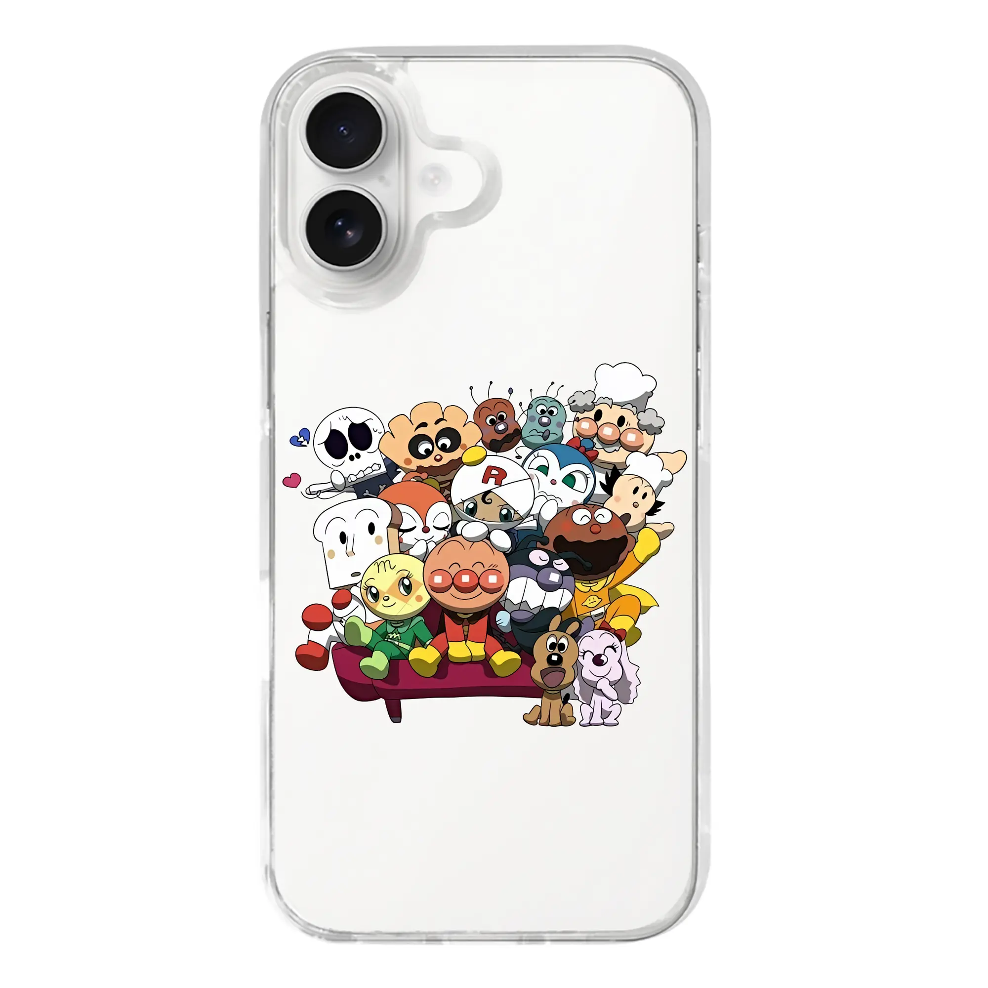 アンパンマン グッズ,アンパンマン - iPhone 17シリーズ 透明スマホケース – 薄型・耐衝撃・精密フィット保護カバー